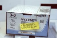 W8878T Prolene 3-0