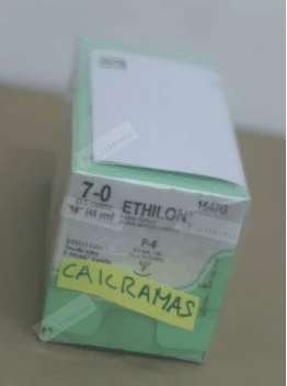 Ethicon 1647G Ethilon Nylon 7-0